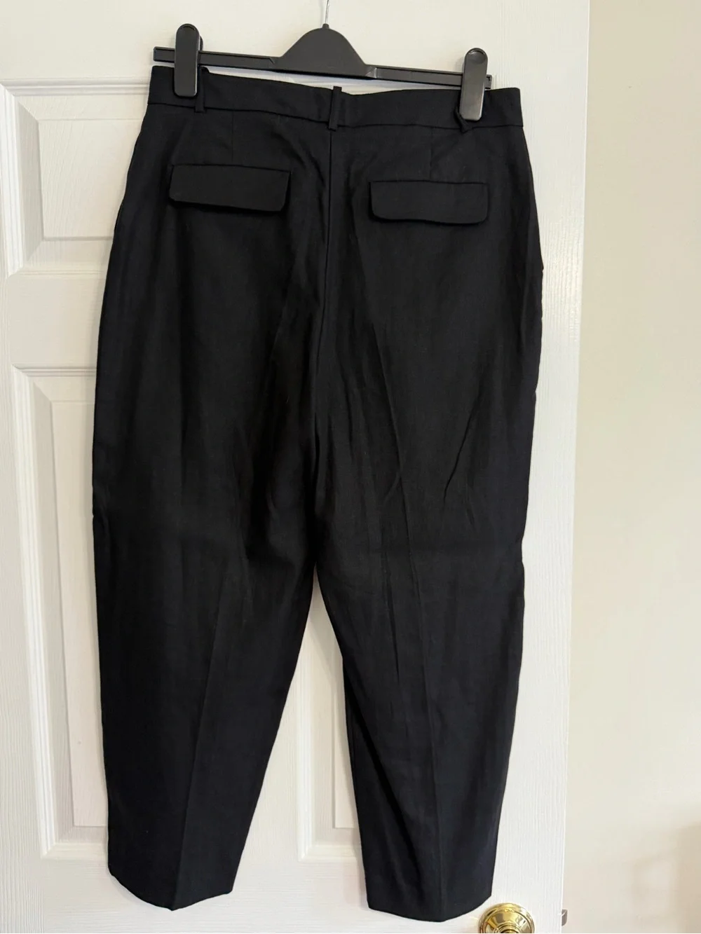 Zara Women Black Pants - Classic Tailored Fit